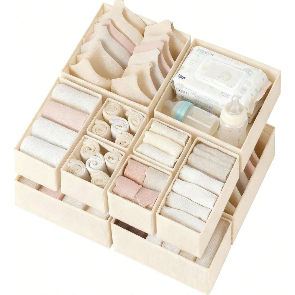 Baby Nursery Drawers - Conjunto de 12 organizadores de gavetas