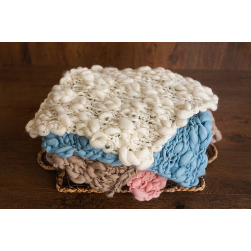 Baby Nursery Unisex - Cobertor de bebê merino de malha