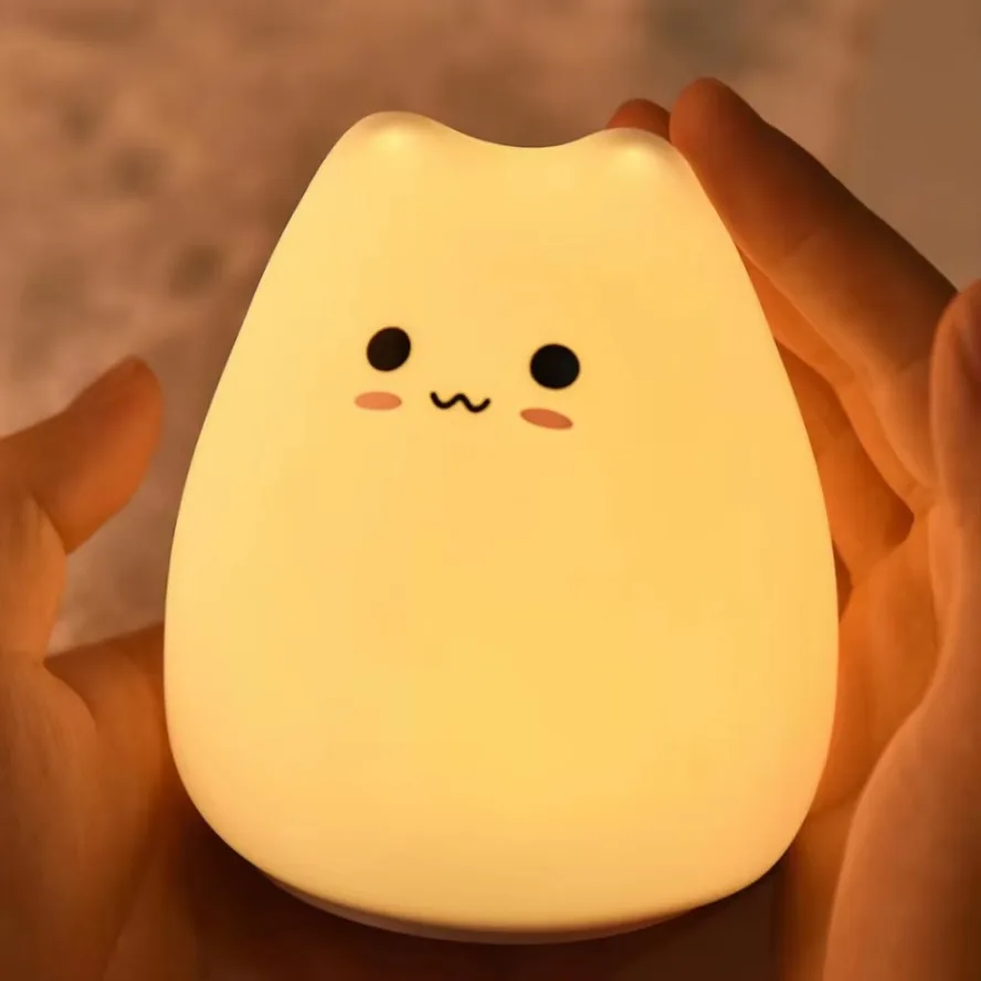 Baby Nursery Colors - Led night tlight 7 cores macio