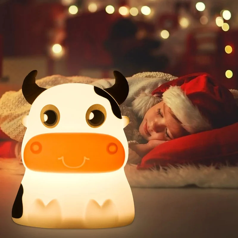 Baby Nursery Colors - Luminária Noturna em Forma de Vaca