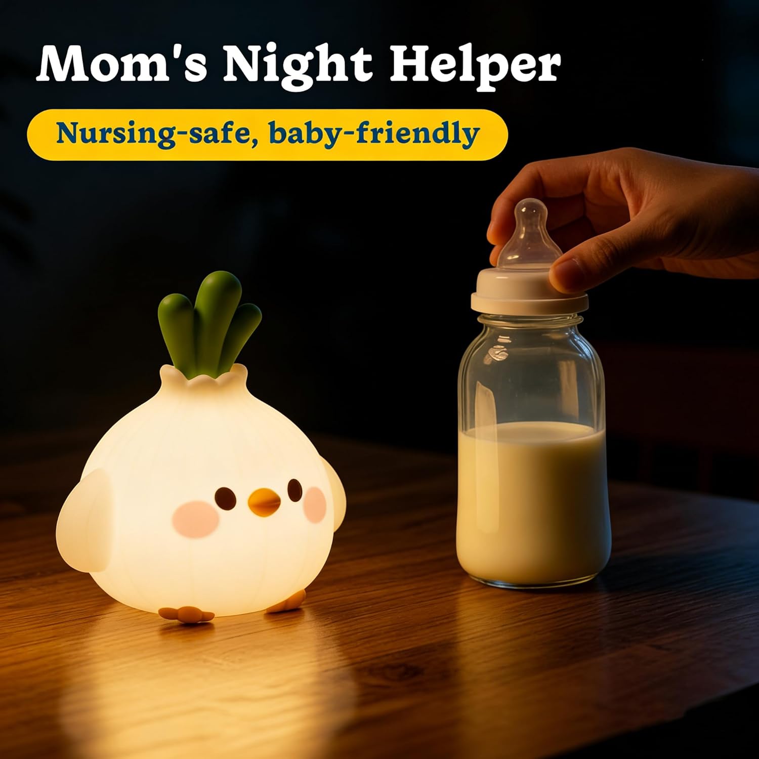 Baby Nursery Colors - Luminária Noturna LED em Formato de