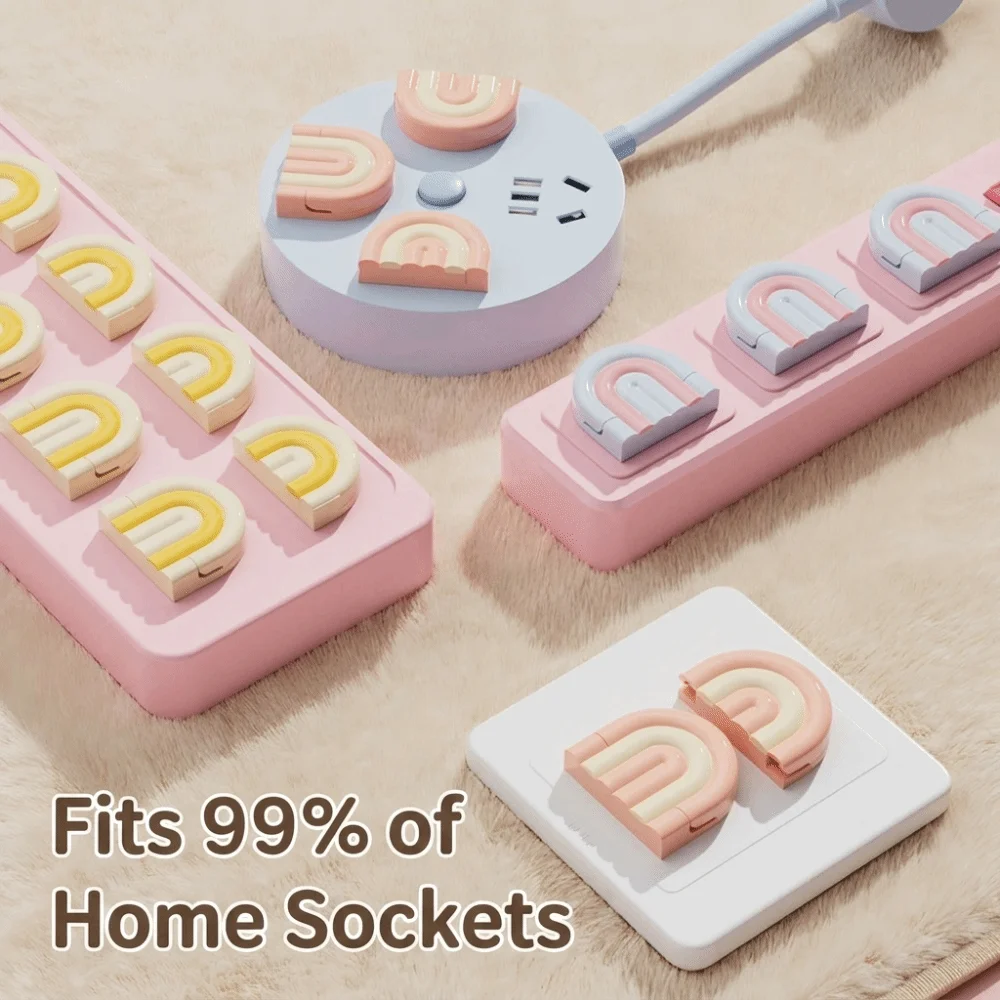 Outlet Cover Childproof - 1 Conjunto de Protetores de Tomada