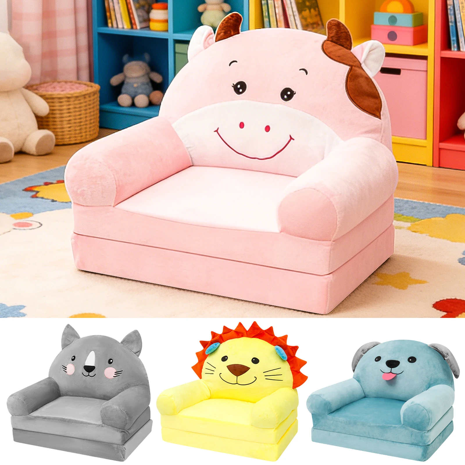 Baby Nursery Chair - Dobrável crianças sofá cadeira de assento