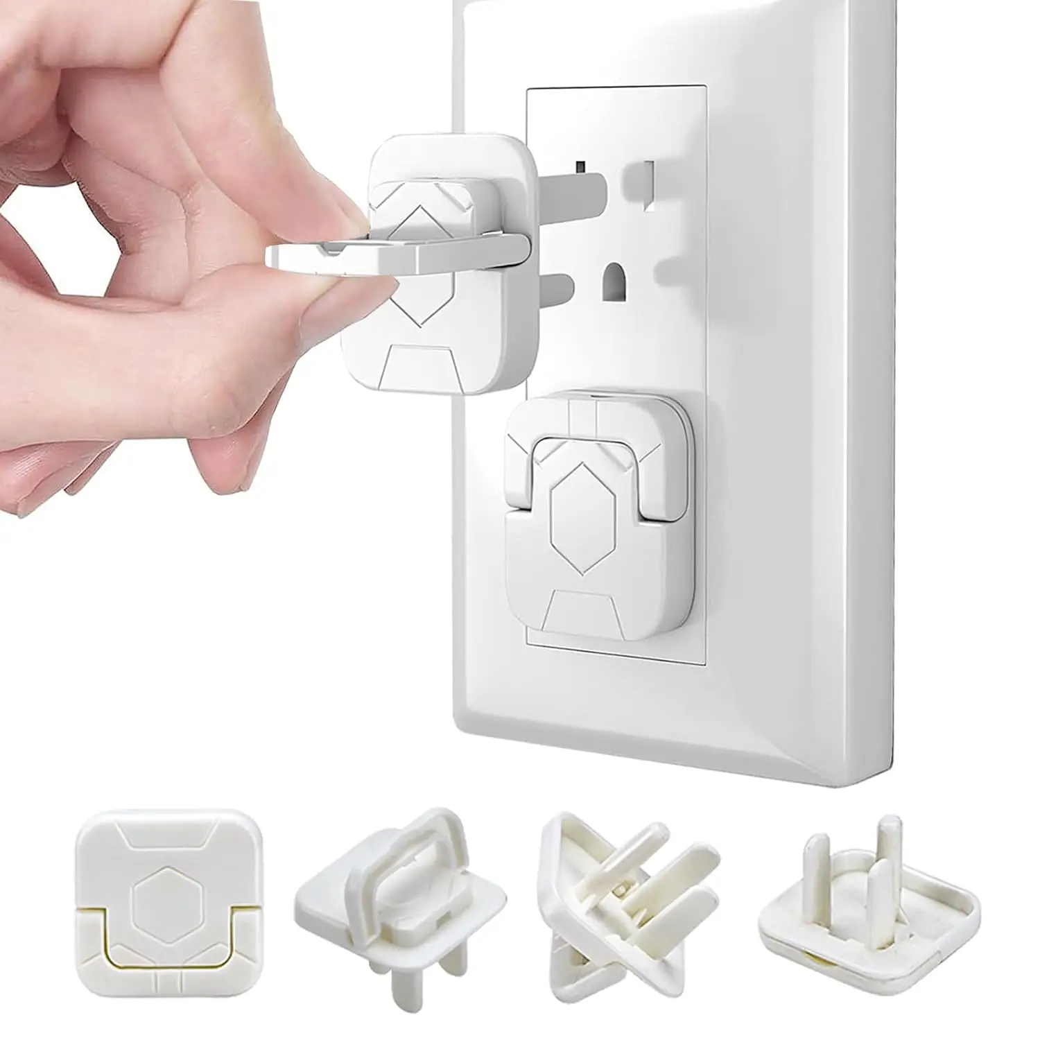 Outlet Cover Childproof - Protetores de Tomada para Bebês, 1-20