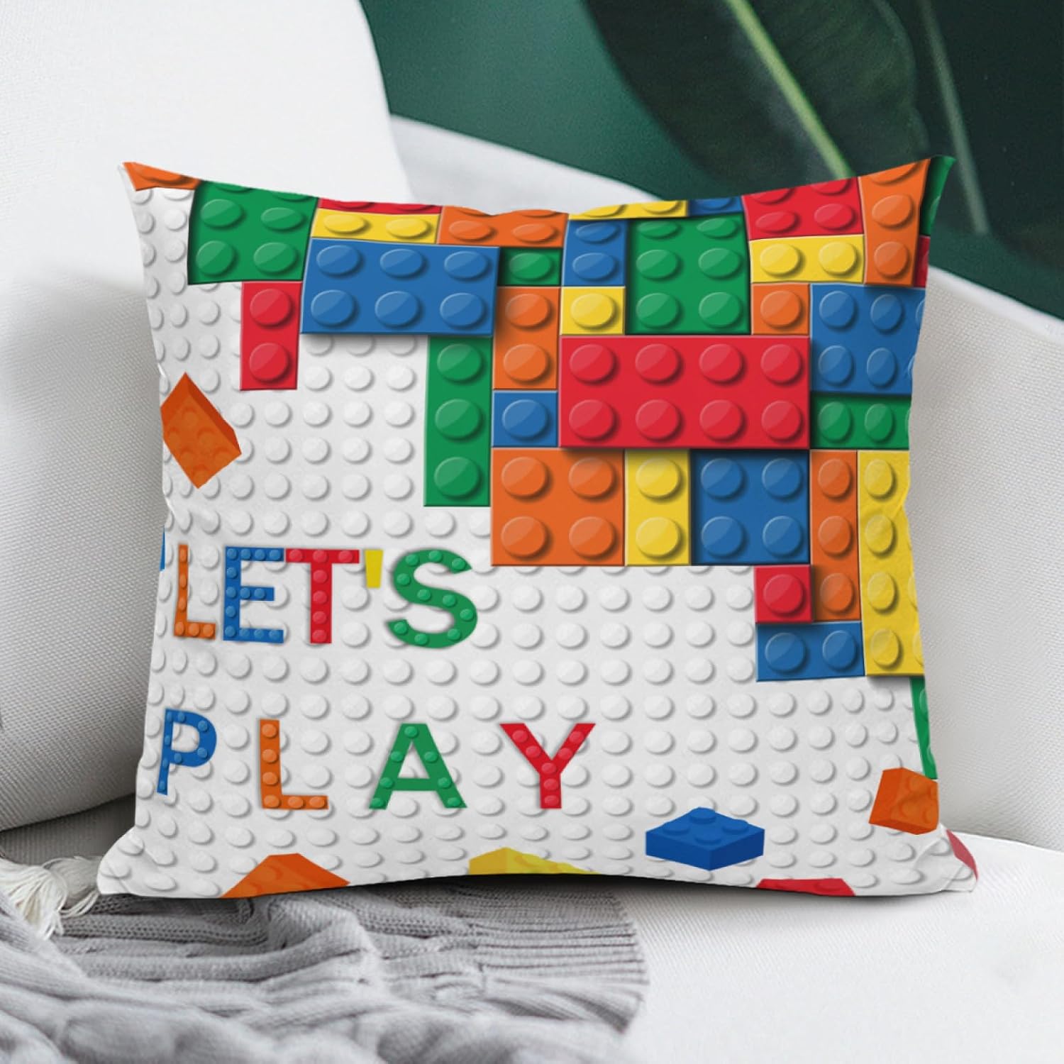 Baby Nursery Chair - Capa de Almofada com Tema de