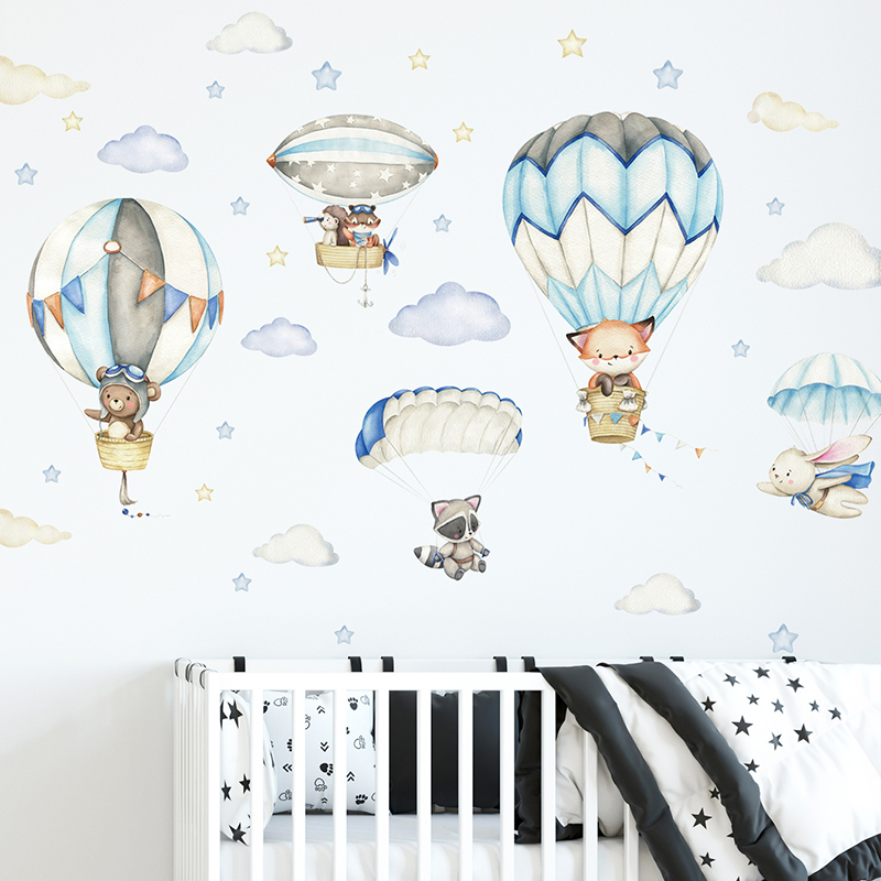 Baby Nursery Home - Adesivos de parede com balão de