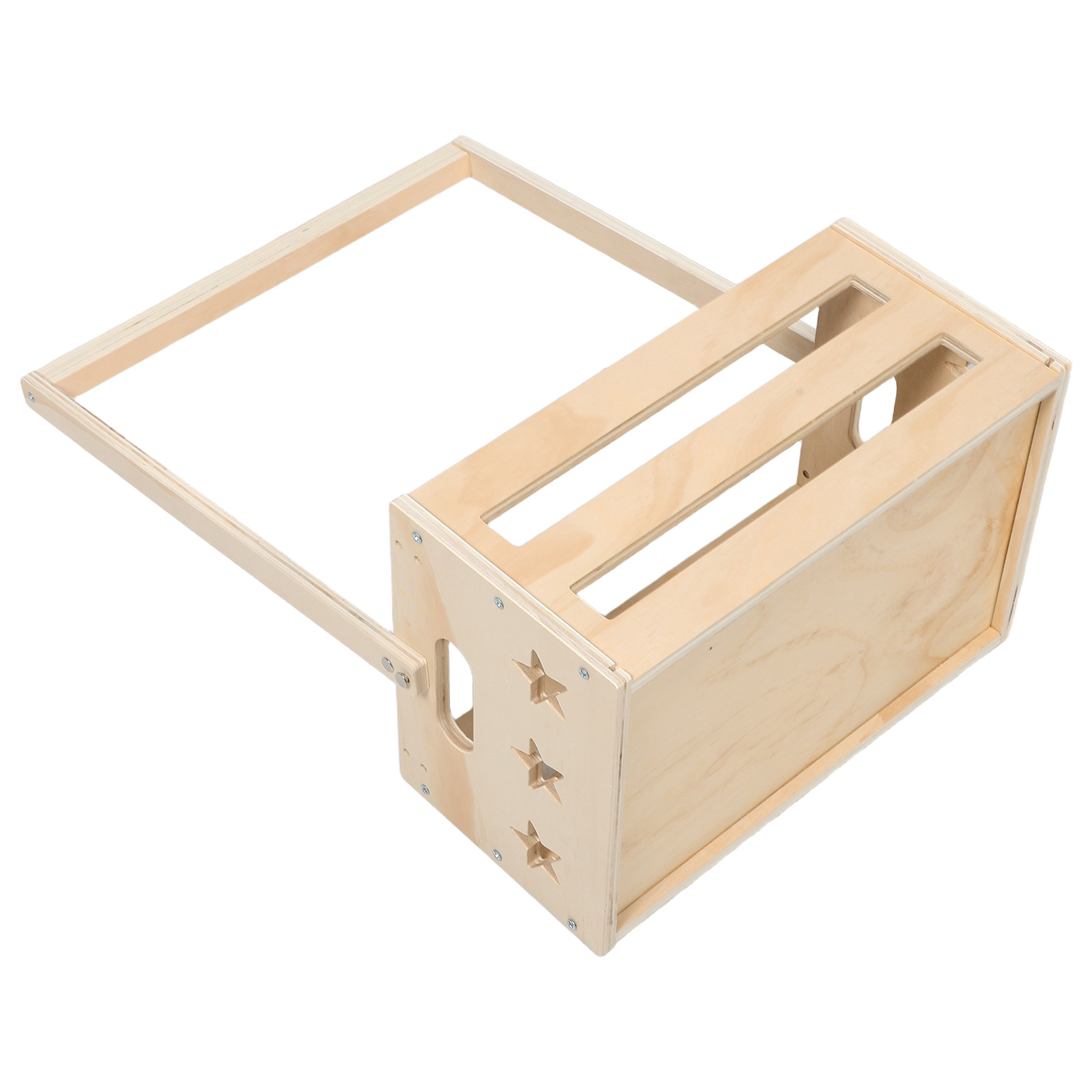 Baby Nursery Unisex - Caixa de Armazenamento de Madeira Vintage