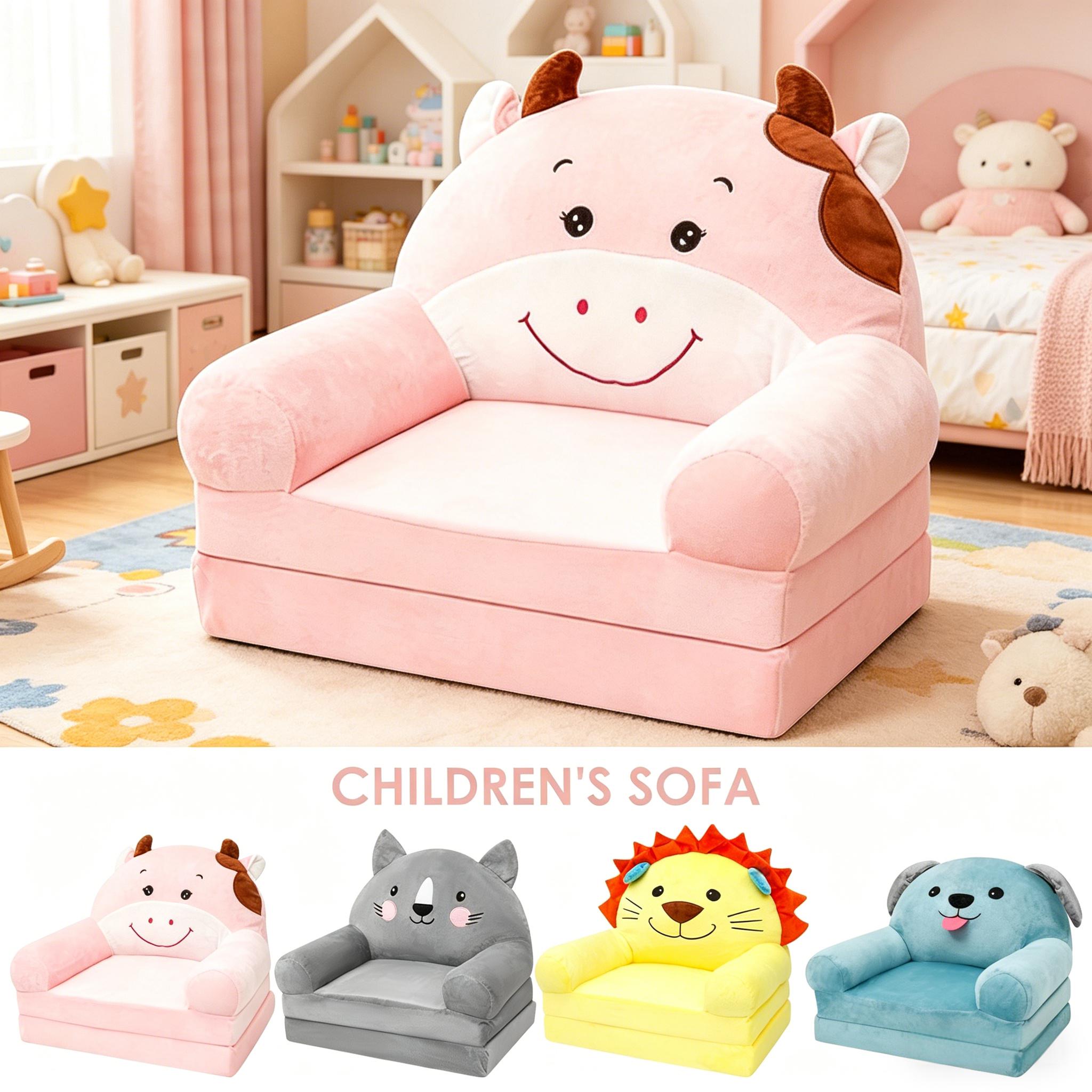 Baby Nursery Chair - Sofá Infantil Dobrável, Cadeira de Bebê