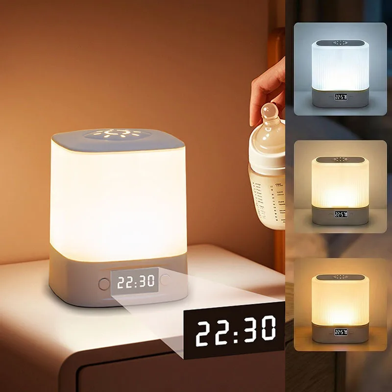 Baby Nursery Light - Luminária Noturna LED para Cabeceira, Controle