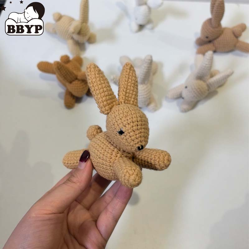 Baby Nursery Unisex - 1 pçs adorável crochê coelho decoração,