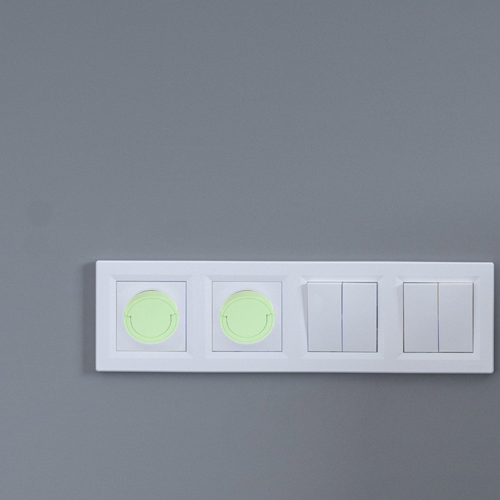 Outlet Cover Childproof - 8 Peças Protetores de Tomada para