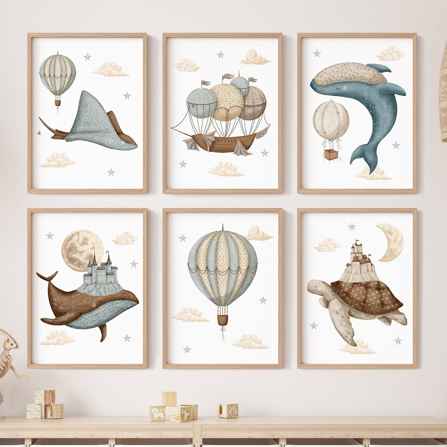 Baby Nursery Home - Pôsteres de Arte Nórdica para Quarto