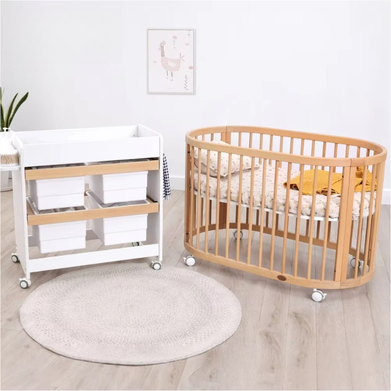 Baby Nursery Furniture Sets - Conjunto de móveis para berçário multifuncional,