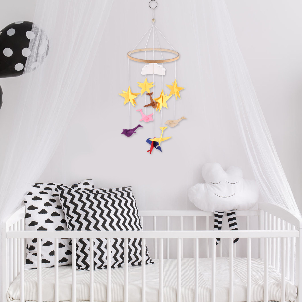 1 Peça de Ornamento Suspenso p - Baby Nursery Colors avaliação e preço
