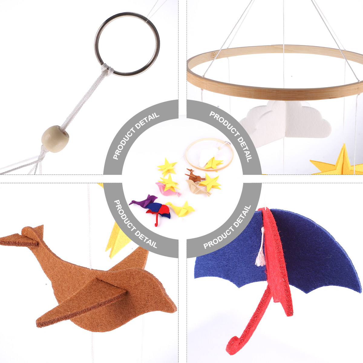 1 Peça de Ornamento Suspenso p - Baby Nursery Colors avaliação e preço