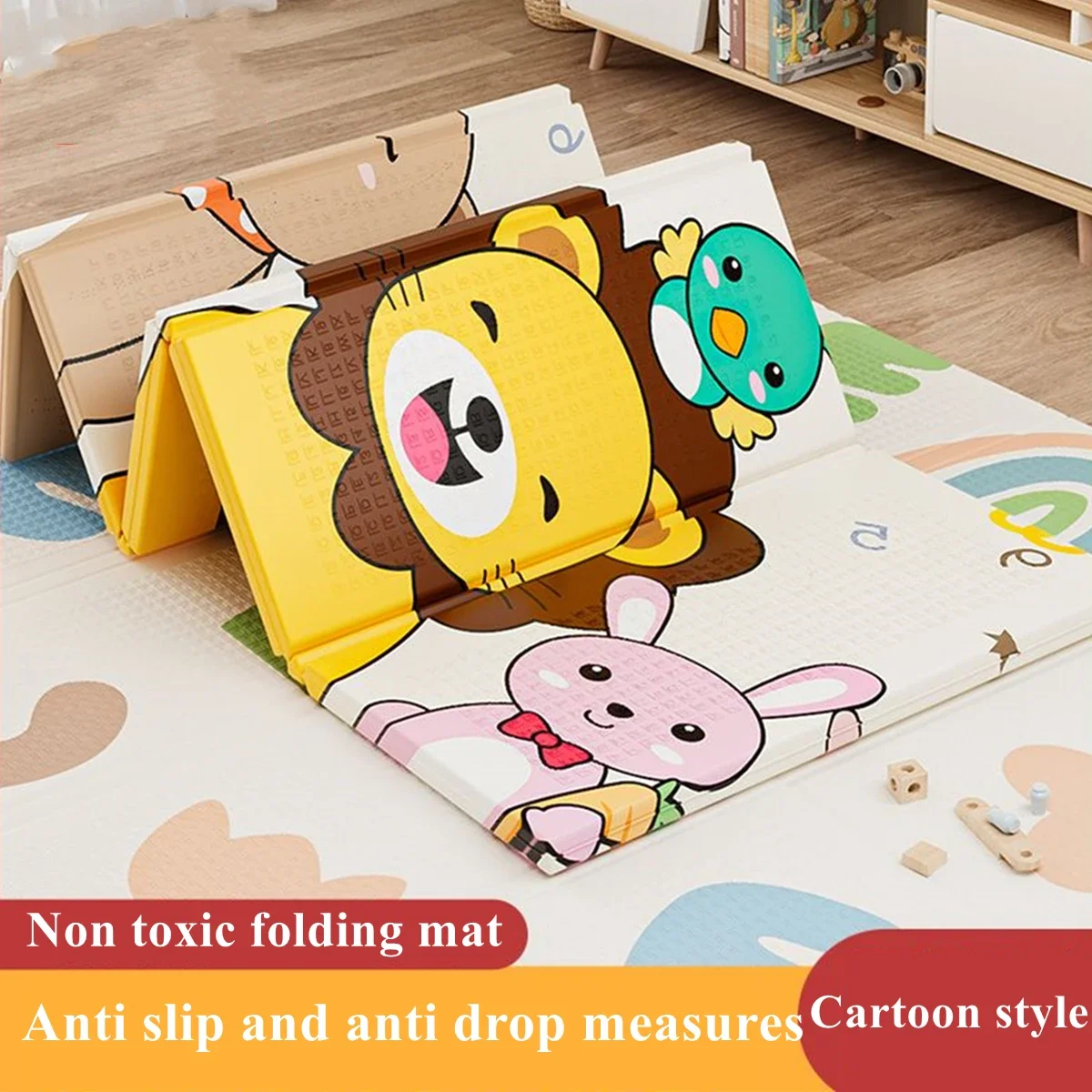 Tapete de brincar não tóxico p - Baby Nursery Mat avaliação e preço