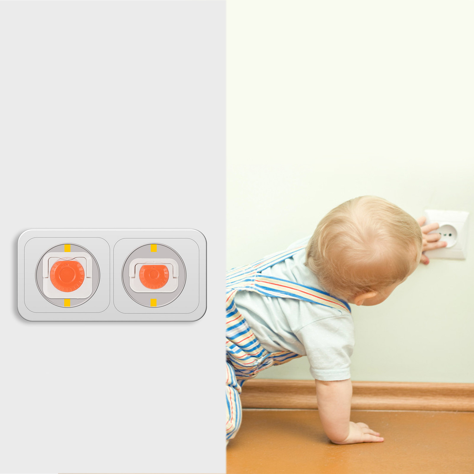24 Peças Protetores de Tomada  - Outlet Cover Childproof avaliação e preço