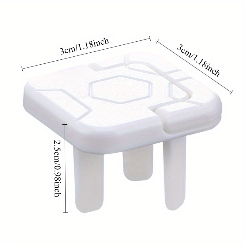 12/50 peças Protetores de Toma - Outlet Cover Childproof avaliação e preço