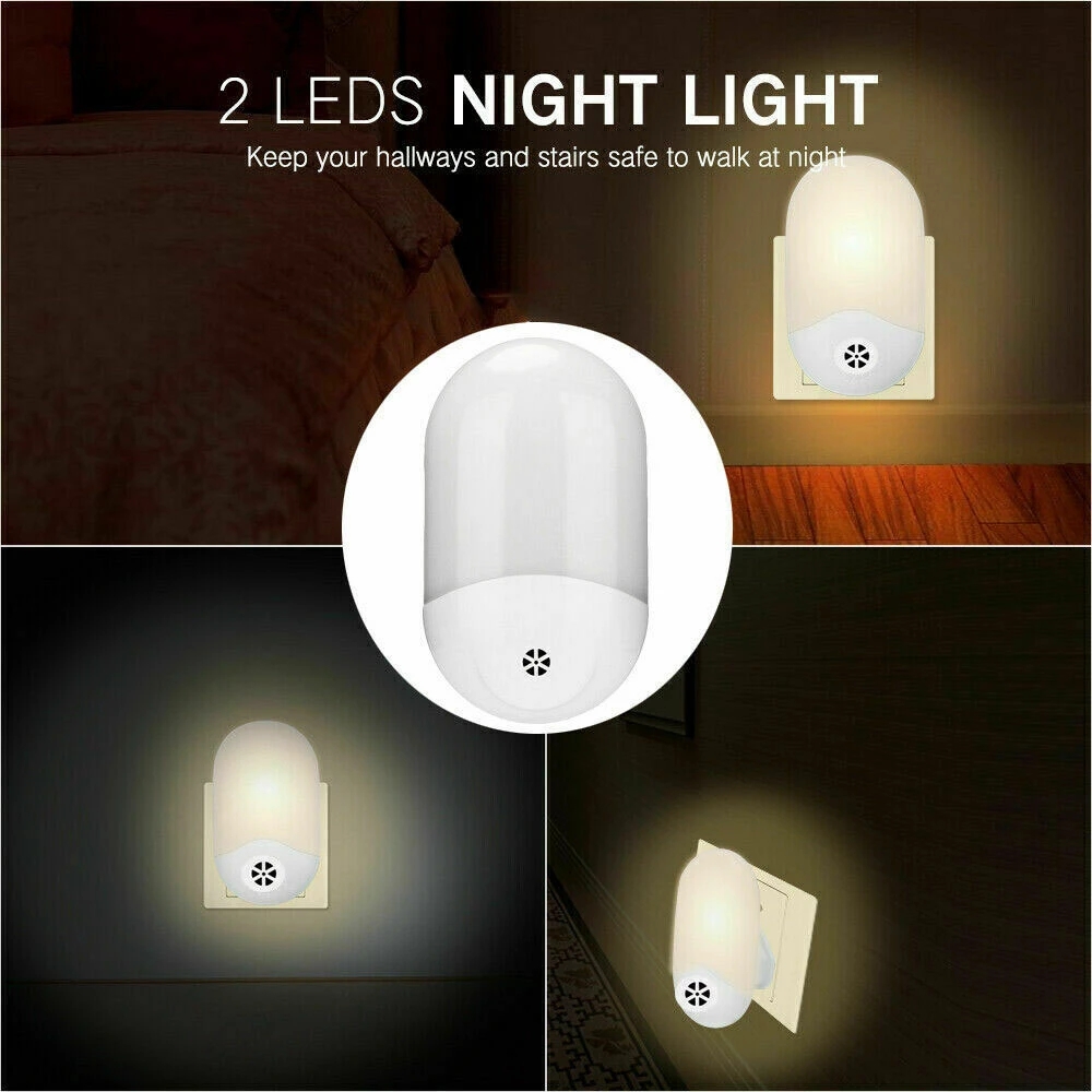 Luzes noturnas led, sensor cre - Baby Nursery Light avaliação e preço