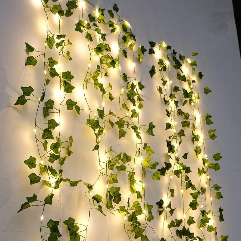 Luzes de Cordão de Folhas Verd - Baby Nursery Light avaliação e preço