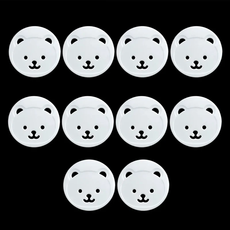 10 pçs capa de proteção tomada - Outlet Cover Childproof avaliação e preço