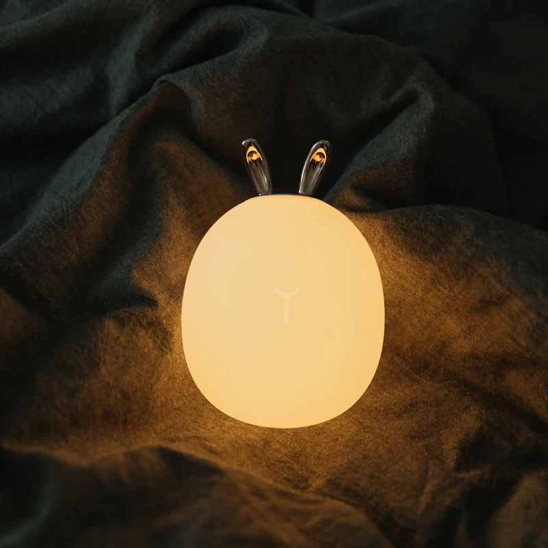 Silicone recarregável LED Nigh - Baby Nursery Light avaliação e preço