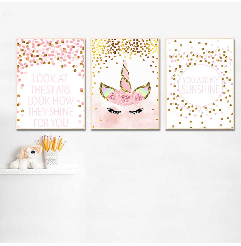 Quadro Decorativo para Quarto  - Baby Nursery Pink avaliação e preço
