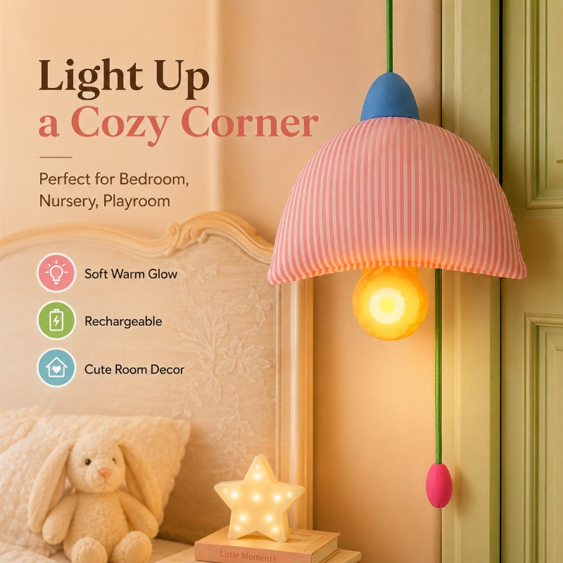 Luminária Noturna Recarregável - Baby Nursery Lampshade avaliação e preço