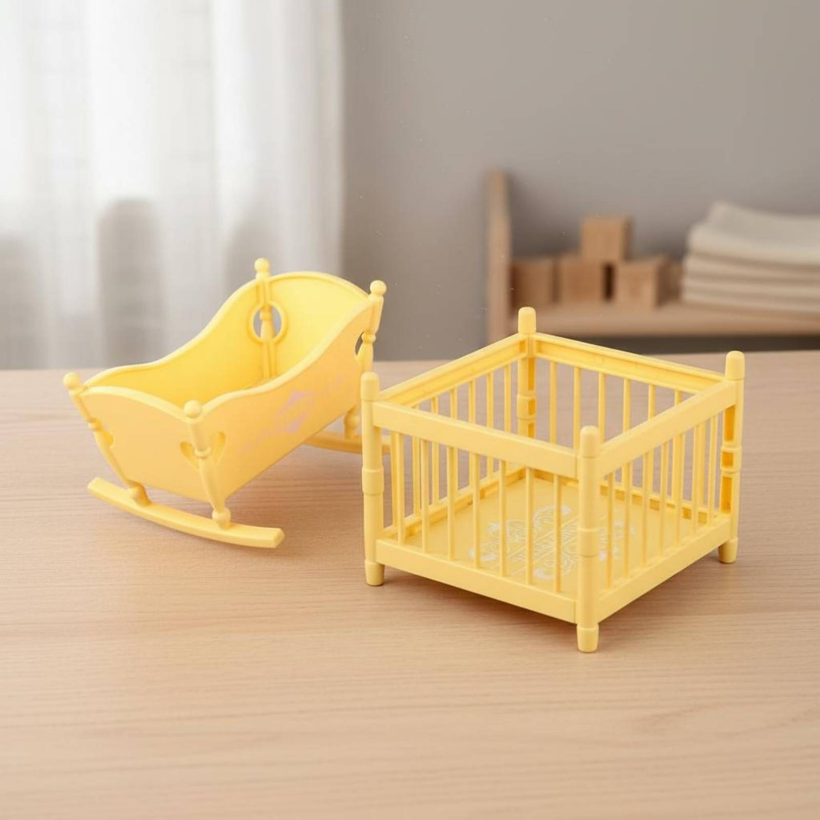 Conjunto de 2 Peças: Berço Min - Baby Nursery Furniture Sets avaliação e preço