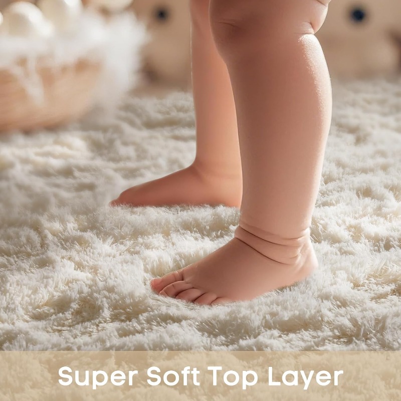Tapete redondo branco creme ma - Baby Nursery Mat avaliação e preço