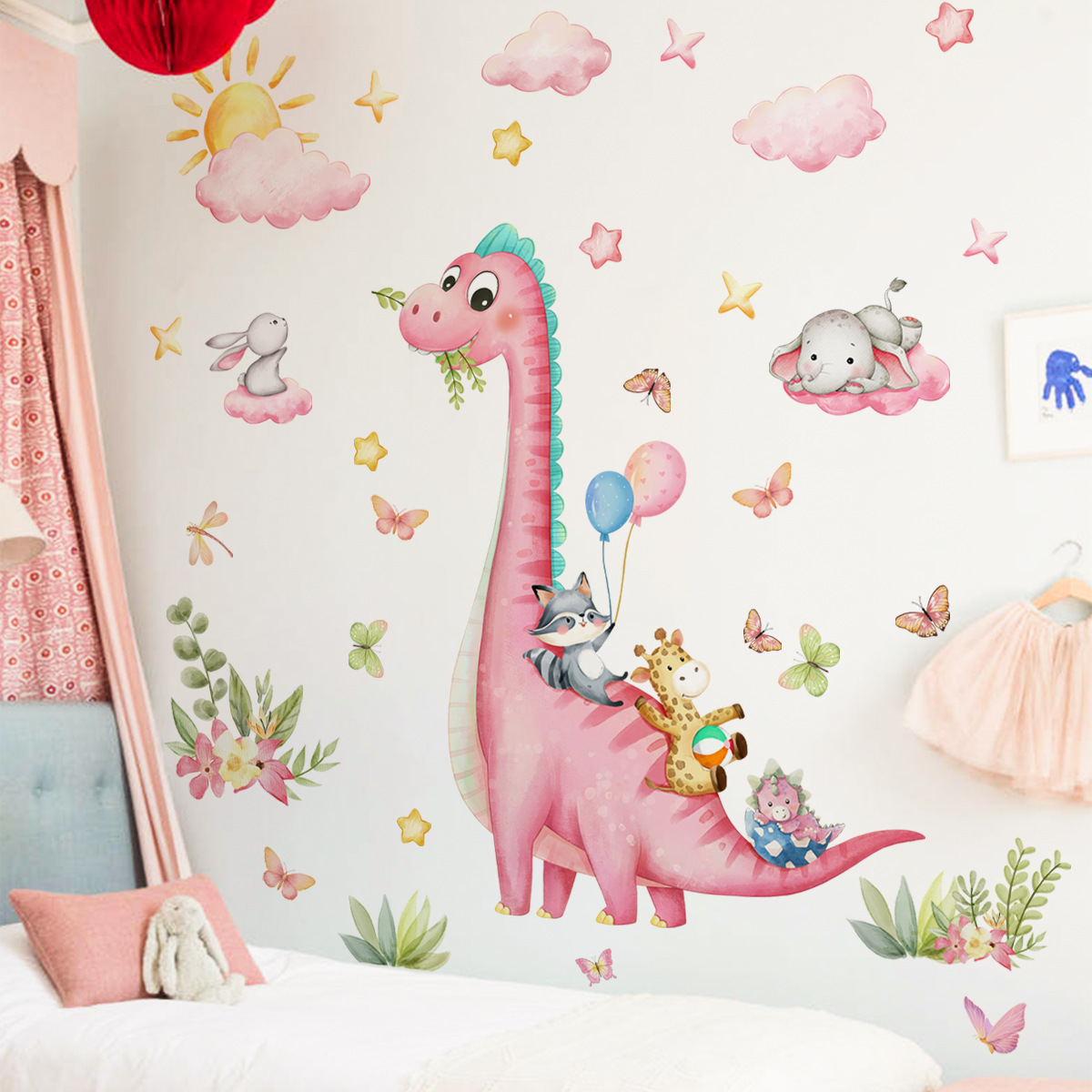 Grande dos desenhos animados r - Baby Nursery Pink avaliação e preço