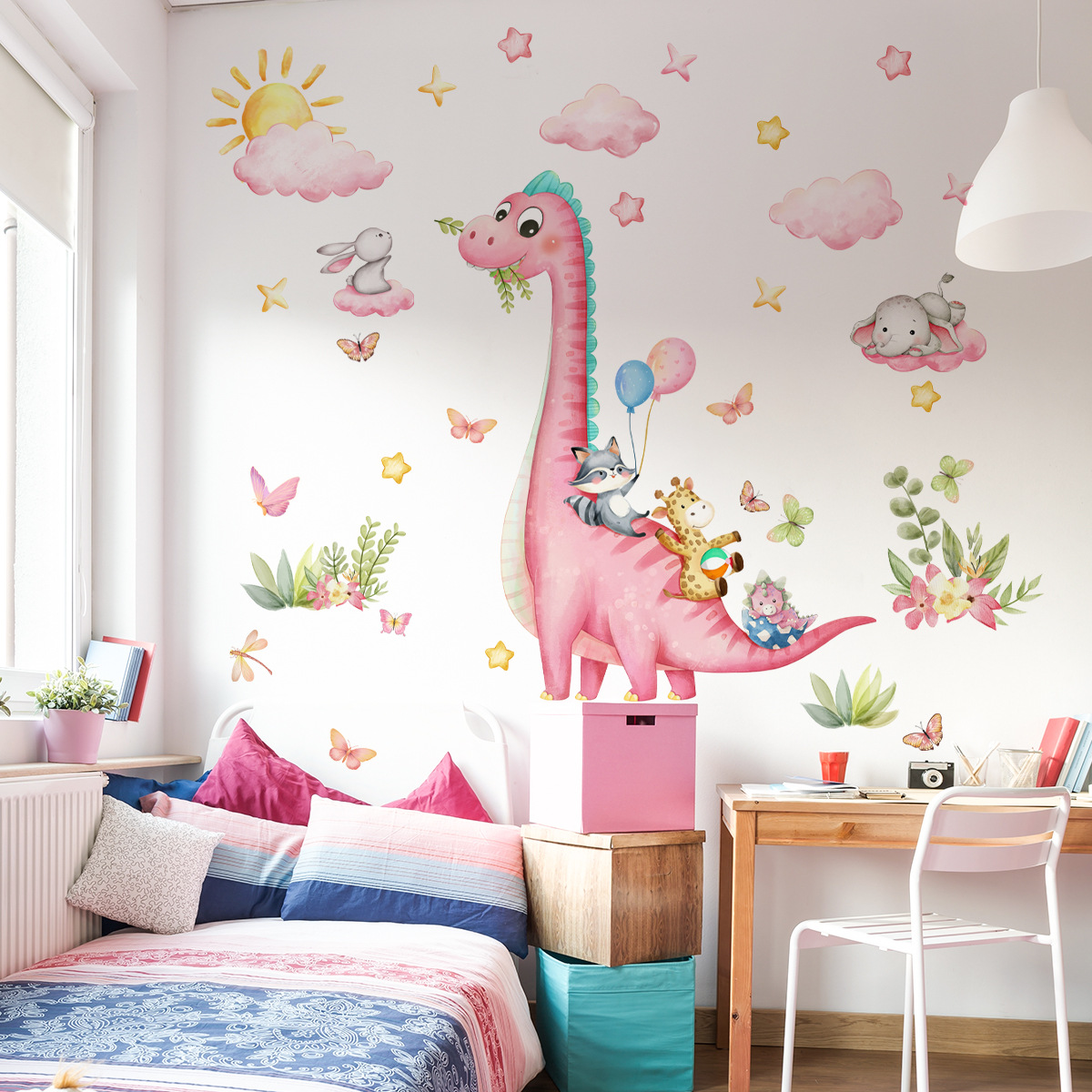 Grande dos desenhos animados r - Baby Nursery Pink avaliação e preço