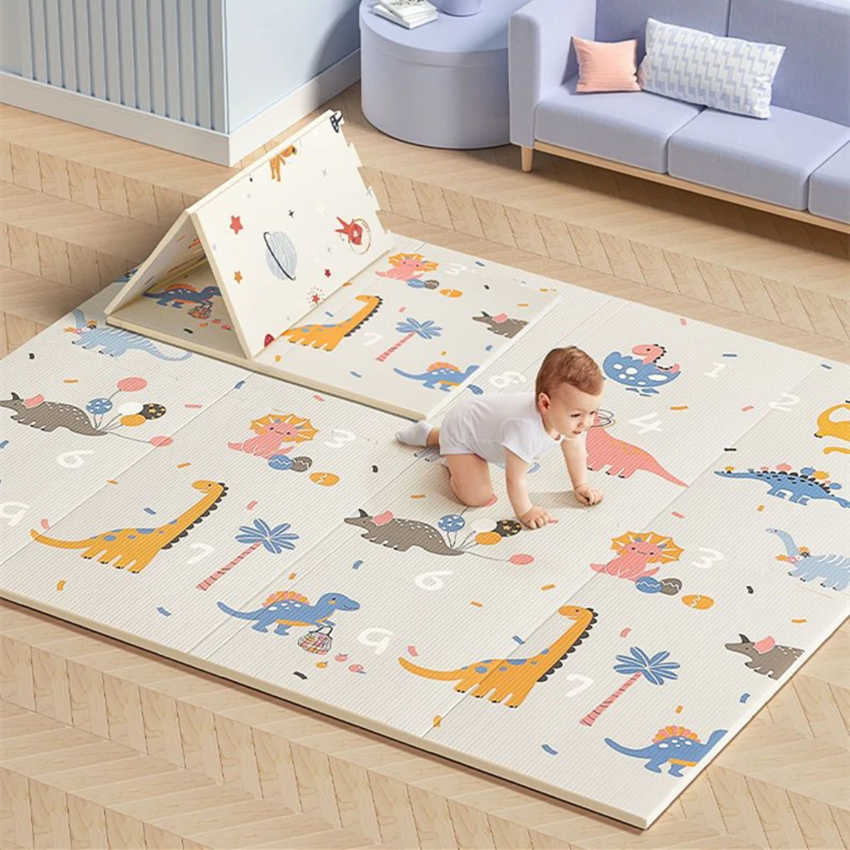 Tapete educativo não tóxico do - Baby Nursery Mat avaliação e preço