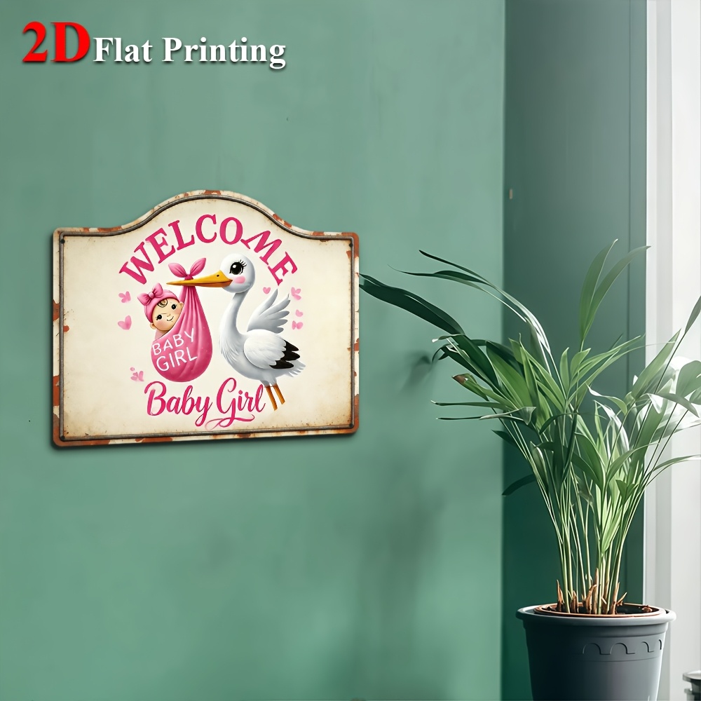 1 peça de arte em formato plan - Baby Nursery Pink avaliação e preço