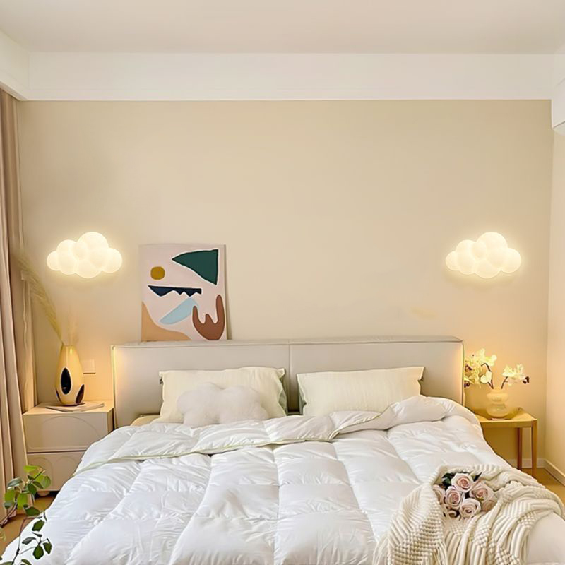 Nuvem branca lâmpadas de pared - Baby Nursery Light avaliação e preço
