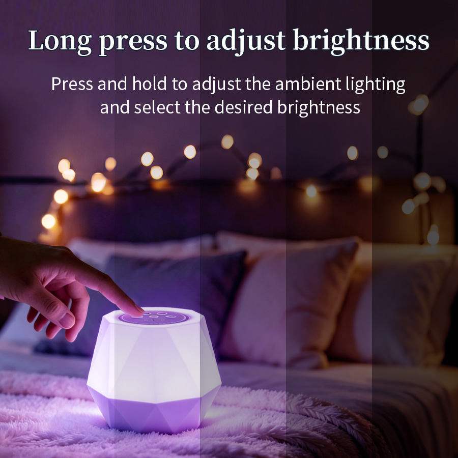Luz noturna com função de ruíd - Baby Nursery Colors avaliação e preço