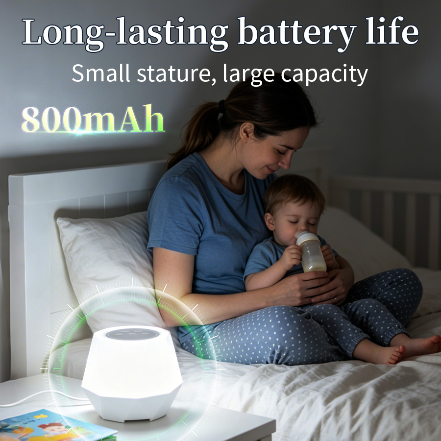 Luz noturna com função de ruíd - Baby Nursery Colors avaliação e preço