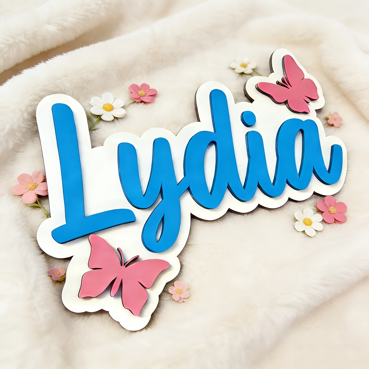 Placa de Porta Personalizada A - Baby Nursery Pink avaliação e preço