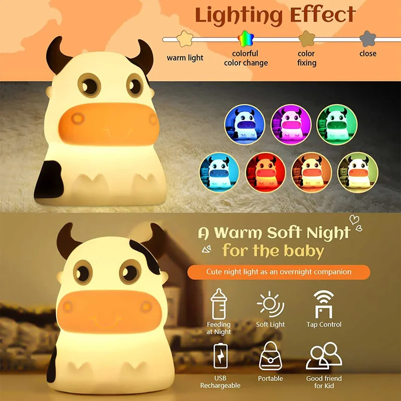 Luminária Noturna em Forma de  - Baby Nursery Colors avaliação e preço