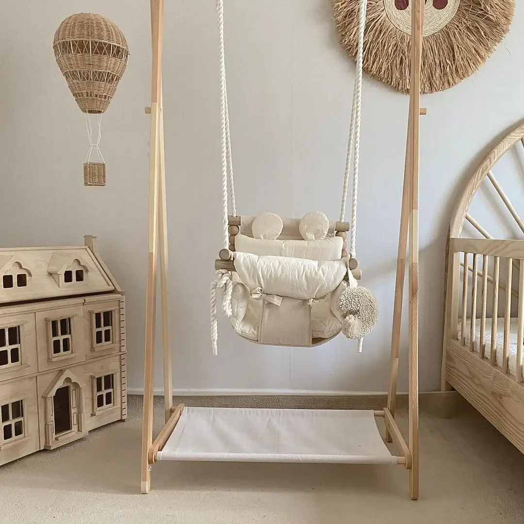 Bebê interior pendurado balanç - Baby Nursery Chair avaliação e preço