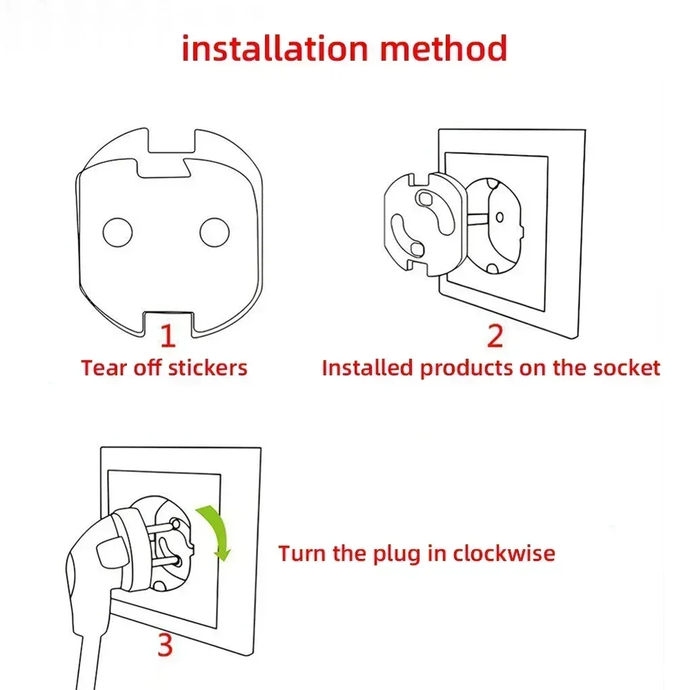 1/10 pçs proteção de tomada el - Outlet Cover Childproof avaliação e preço
