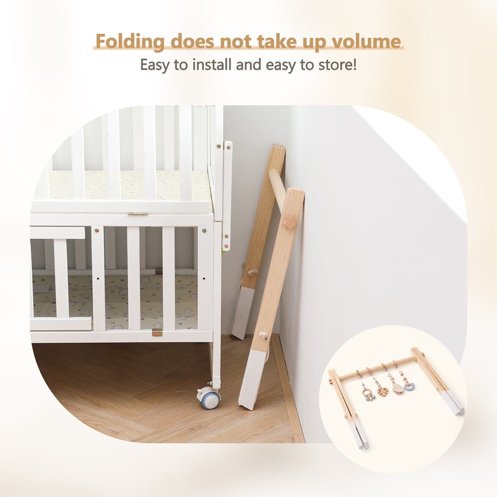 Brinquedos de madeira para aca - Baby Nursery Shelf avaliação e preço