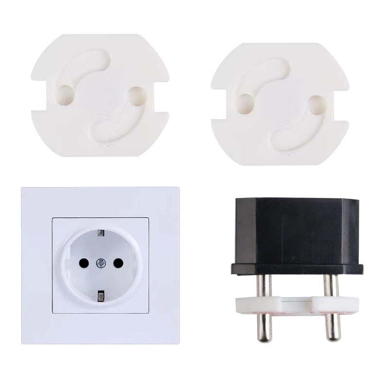 10 pçs tomada de energia da ue - Outlet Cover Childproof avaliação e preço