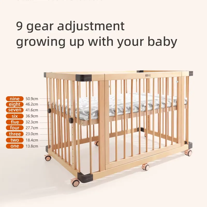 Berço Multifuncional de Madeir - Baby Nursery Furniture Sets avaliação e preço