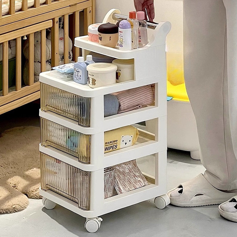 Carrinho de Armazenamento Móve - Baby Nursery Drawers avaliação e preço