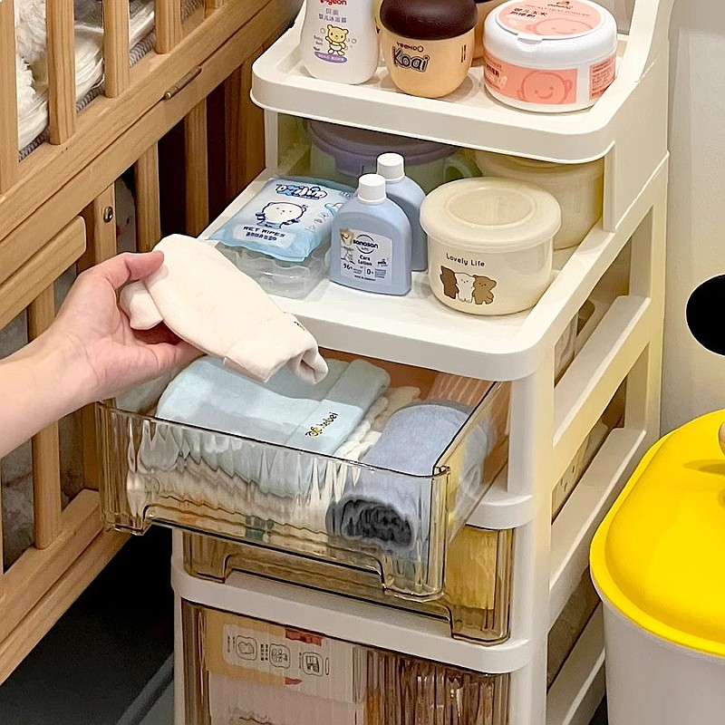 Carrinho de Armazenamento Móve - Baby Nursery Drawers avaliação e preço