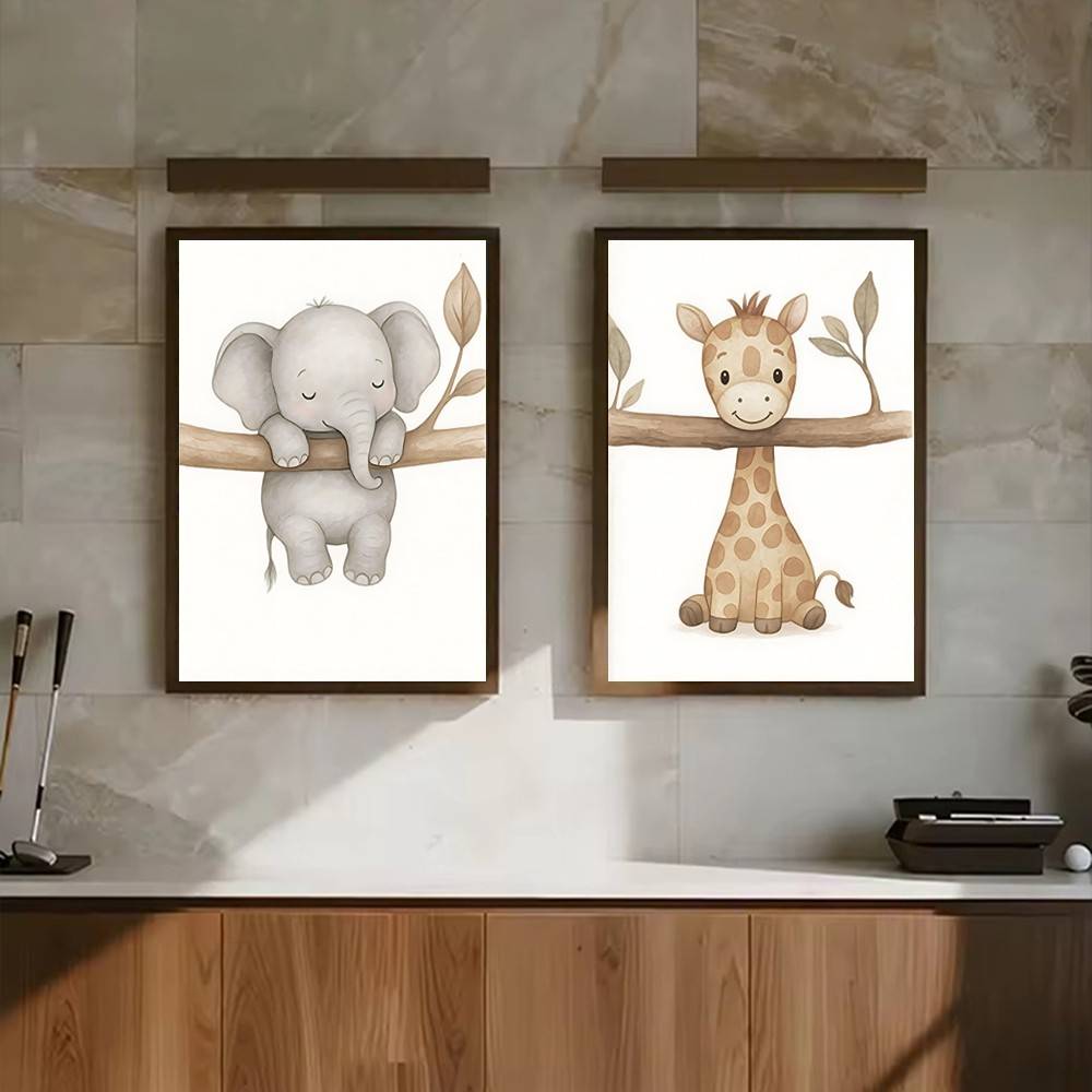 Arte de Parede Neutra Boho Saf - Baby Nursery Wallpaper Neutral avaliação e preço