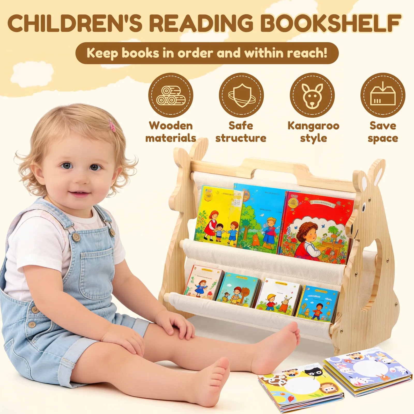 Estante de Livros para Criança - Baby Nursery Shelf avaliação e preço