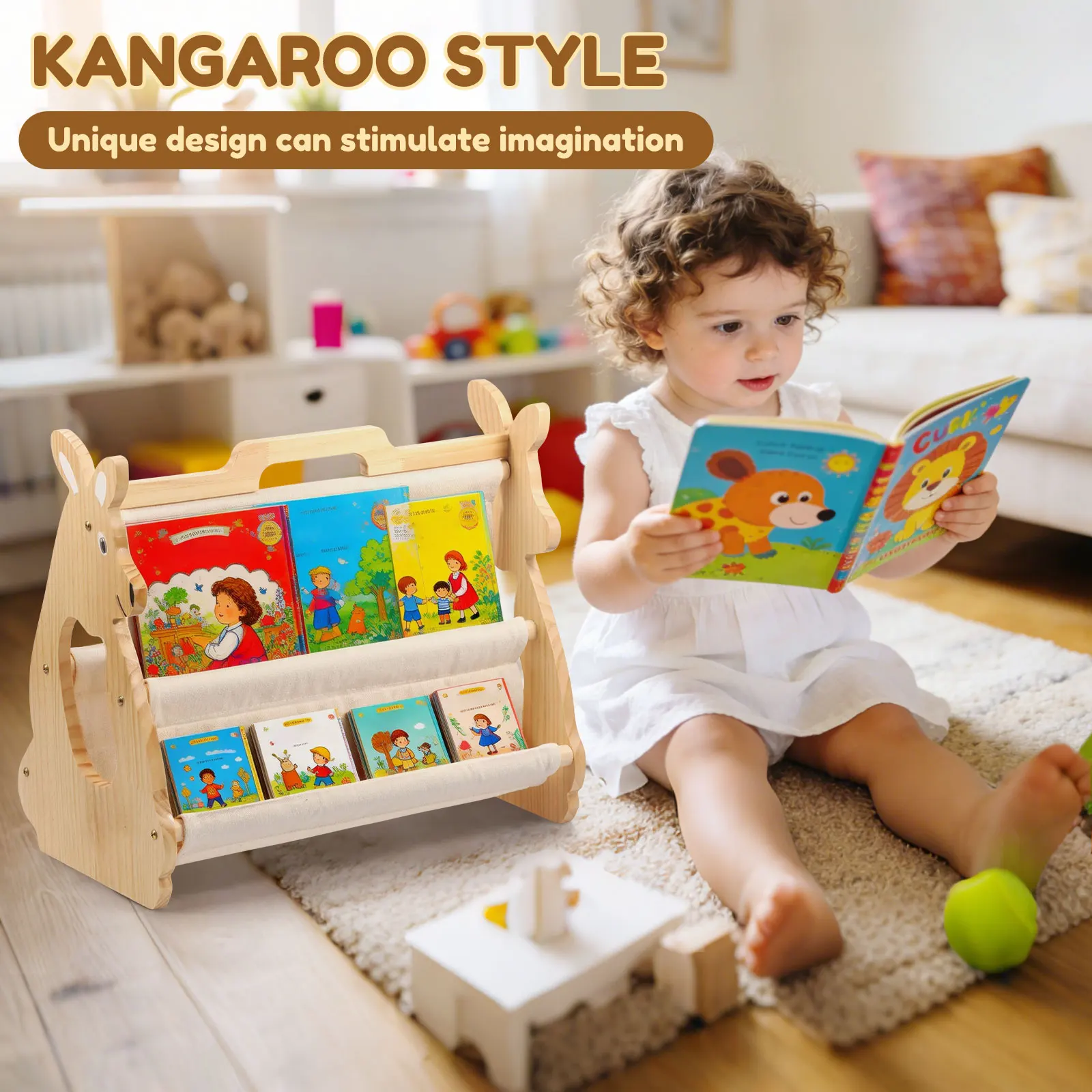 Estante de Livros para Criança - Baby Nursery Shelf avaliação e preço