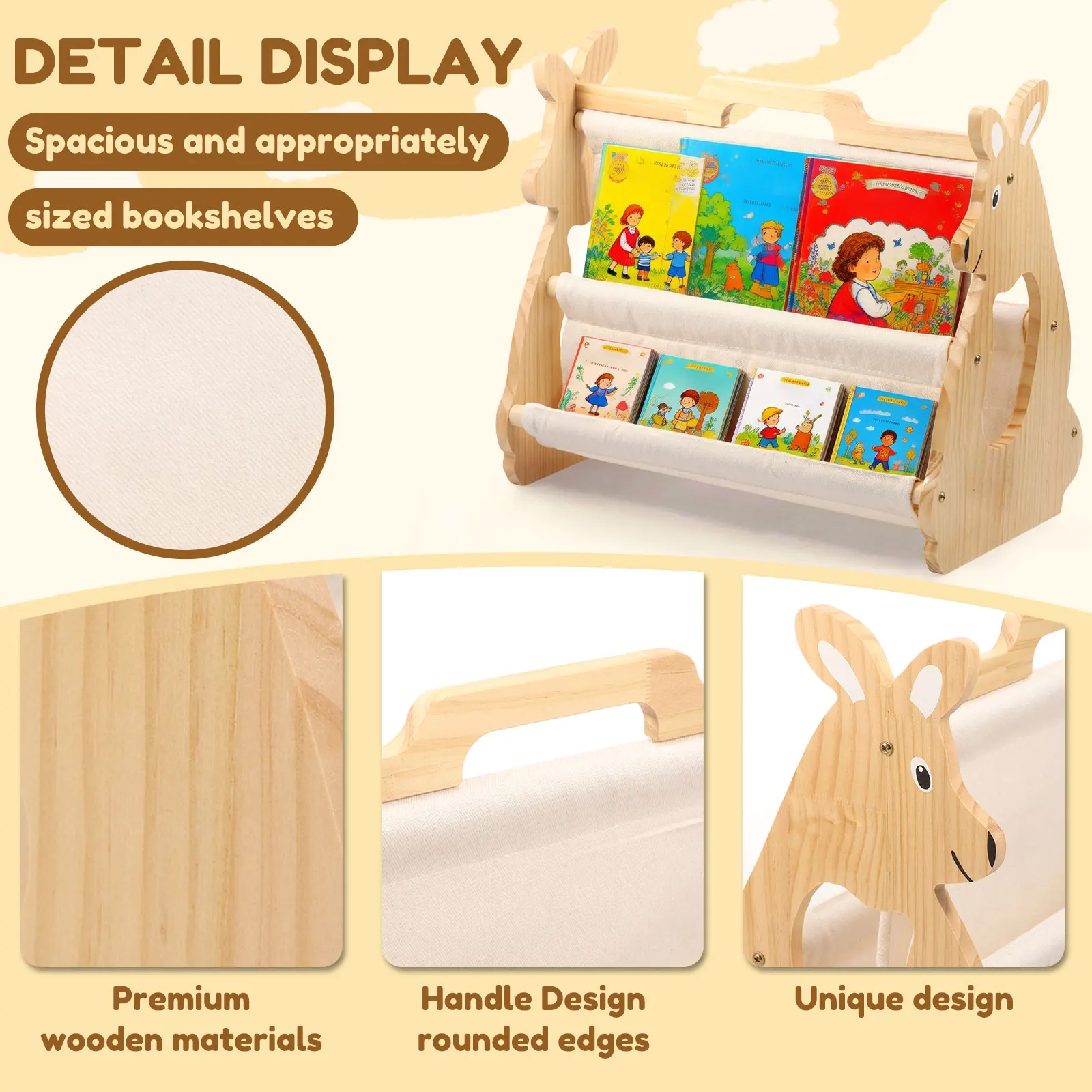 Estante de Livros para Criança - Baby Nursery Shelf avaliação e preço